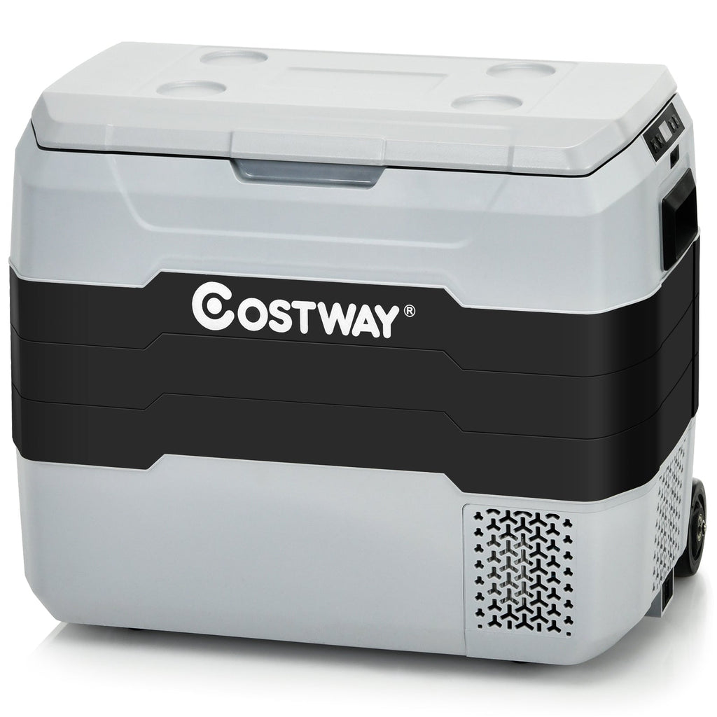 42 QT Portable Dual-Zone Car Refrigerator