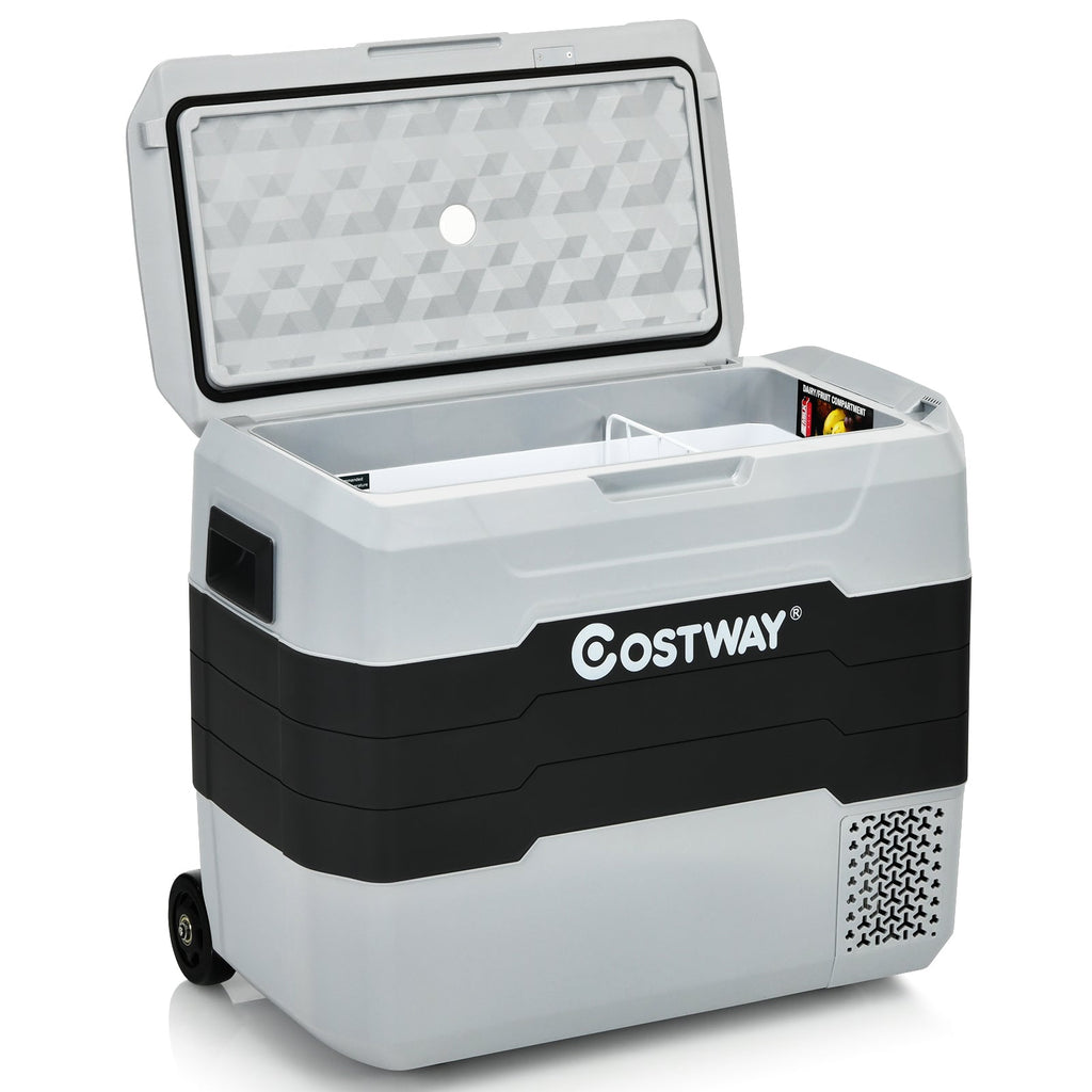 42 QT Portable Dual-Zone Car Refrigerator