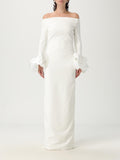 Solace London Dress Woman Cream