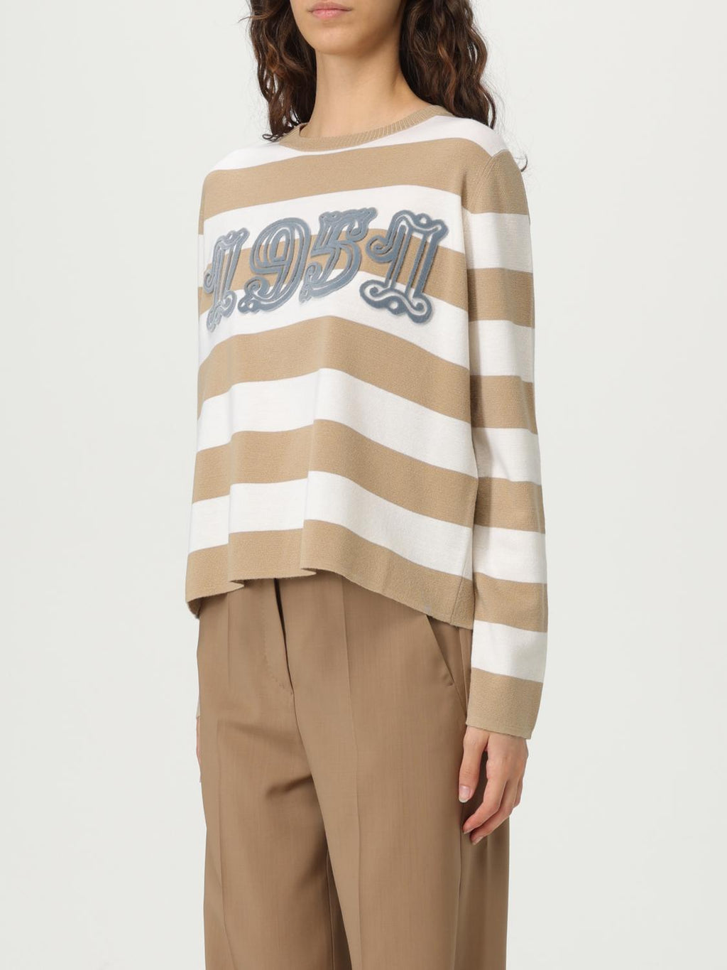 Max Mara Sweater Woman White 1
