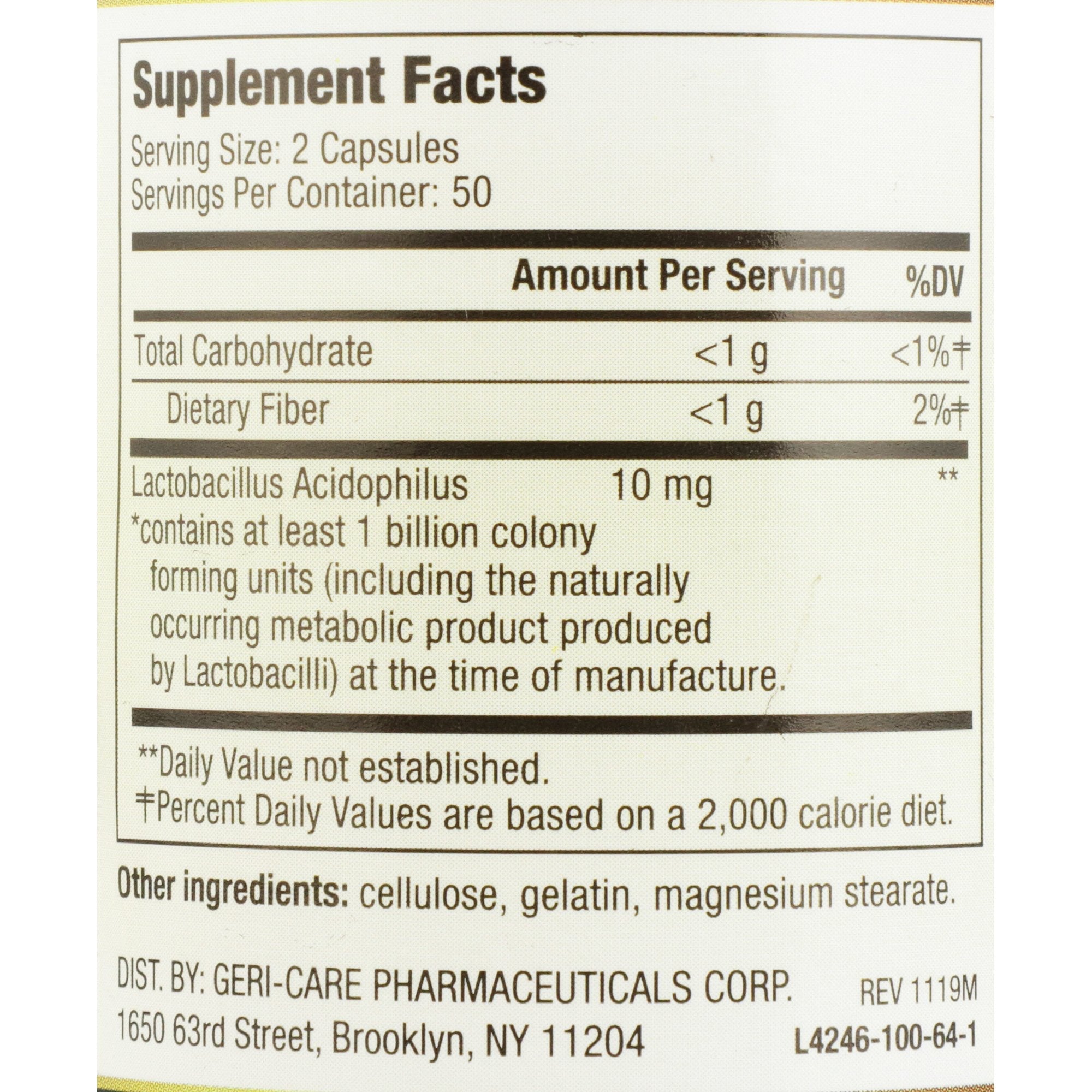 Health*Star® Probiotic Dietary Supplement 866-01-HST