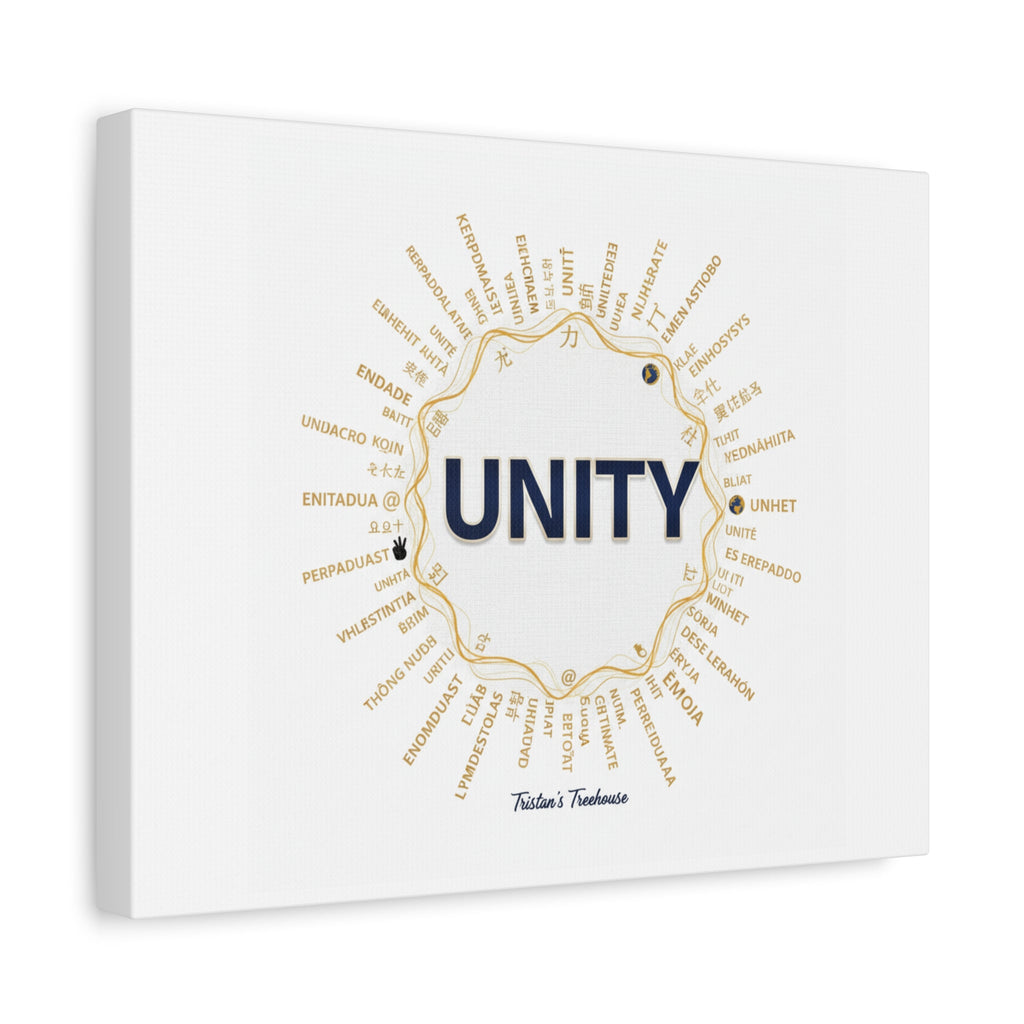 UNITY Canvas, Matte Stretched 1.25" | Dry January sober curious decor