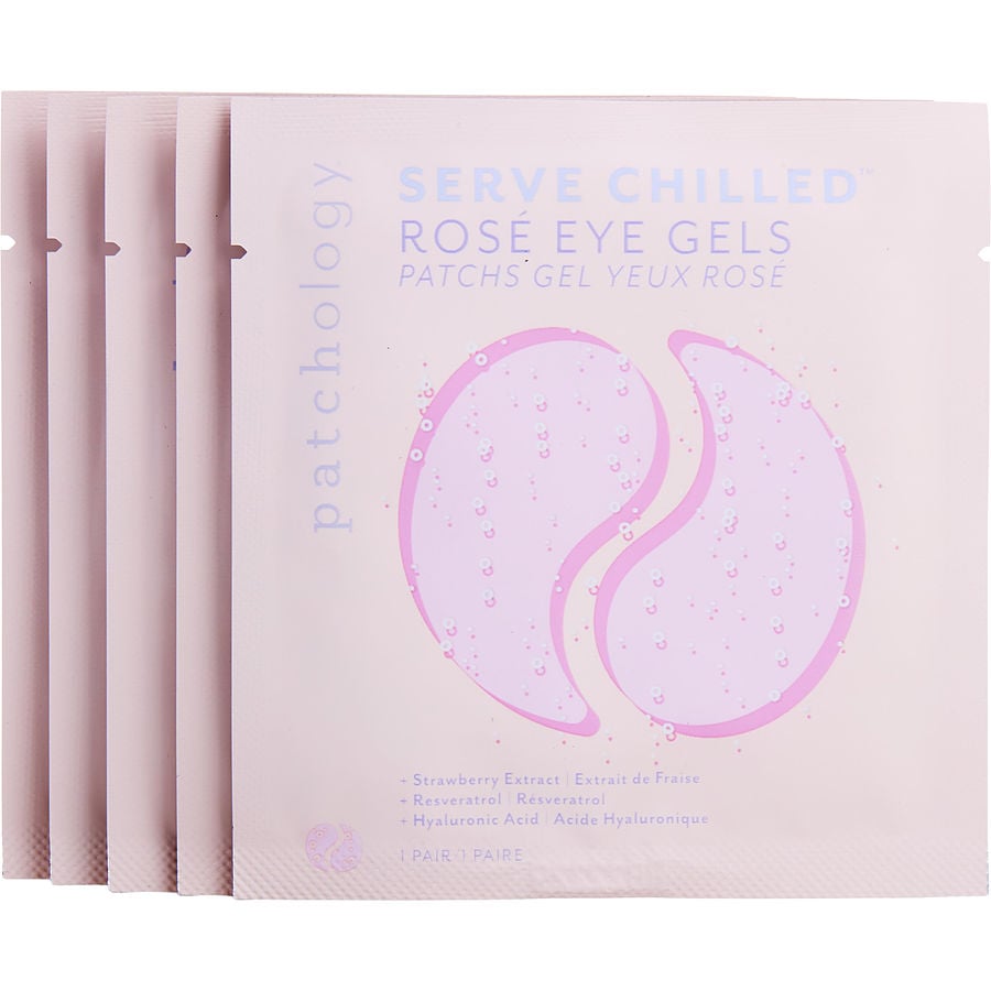 Serve Chilled Rose Eye Gels --5pairs