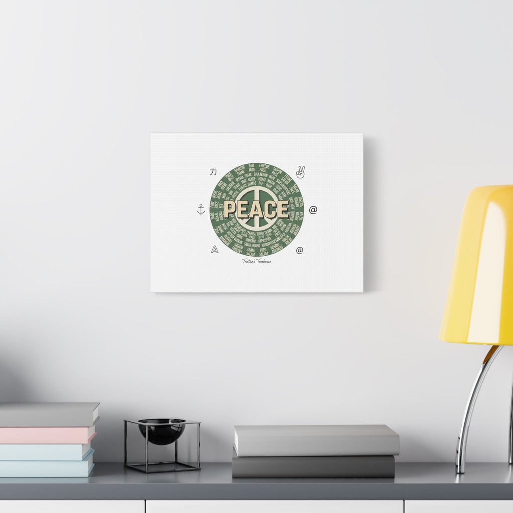 Peace doodle canvas | hand drawn sketch aesthetic, handwritten message