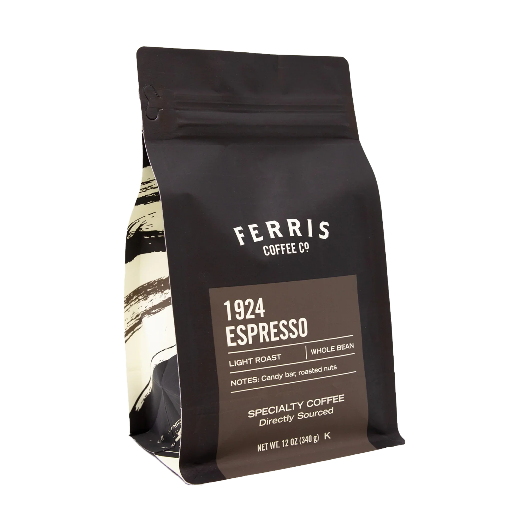 Ferris Nut Co. - 1924 Whole Bean Coffee, 12 oz (Pack of 6) - Premium USA Coffee