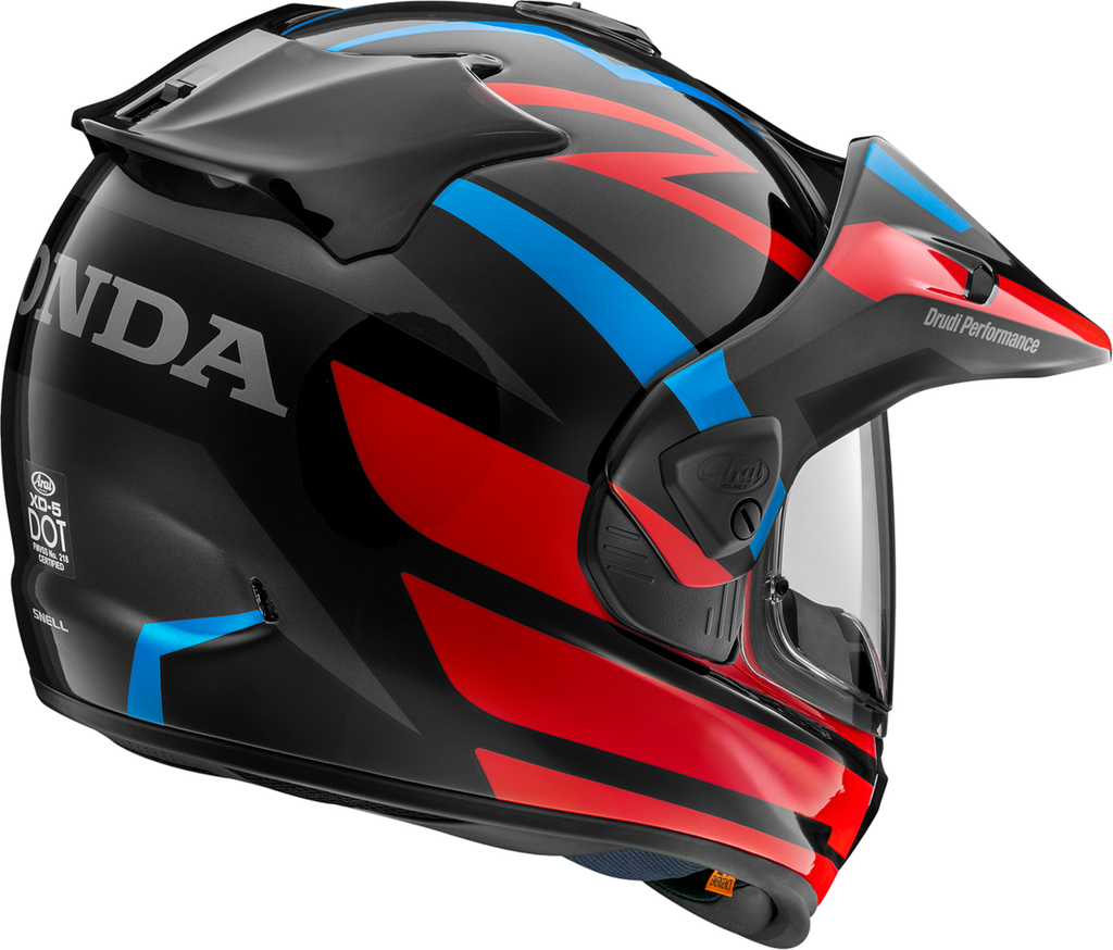 ARAI HELMETS, ARAI HELMETS XD-5 Helmet for Honda Africa Twin - Red, Small - Part 0140-0496
