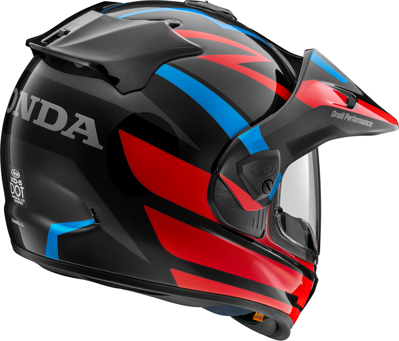 ARAI HELMETS, ARAI HELMETS XD-5 Helmet for Honda Africa Twin - Red, Small - Part 0140-0496
