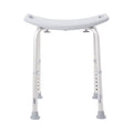 McKesson Aluminum Bath Bench Without Backrest, 15½ – 19½ Inch, Gray 146-RTL12203KDR