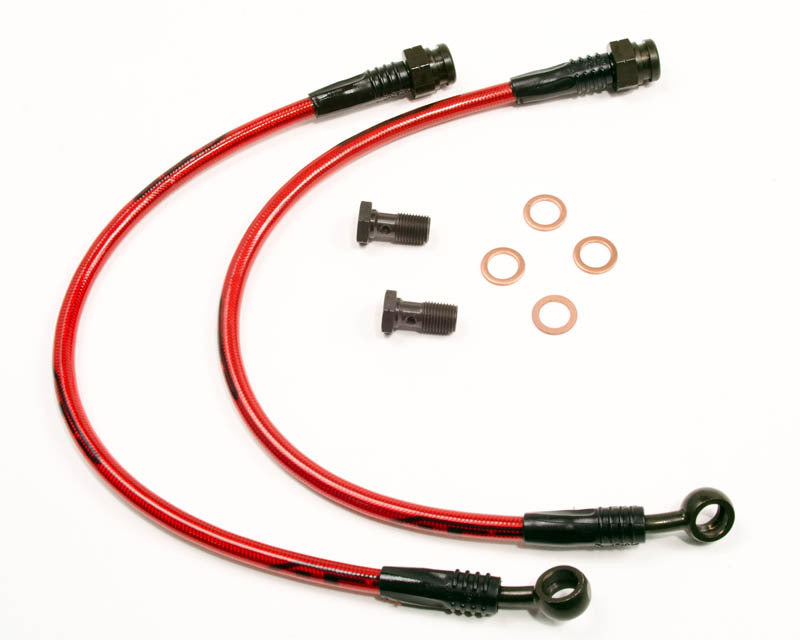 Agency Power Rear Steel Braided Brake Lines Mazda RX7 93-95 AP-FD3S-410