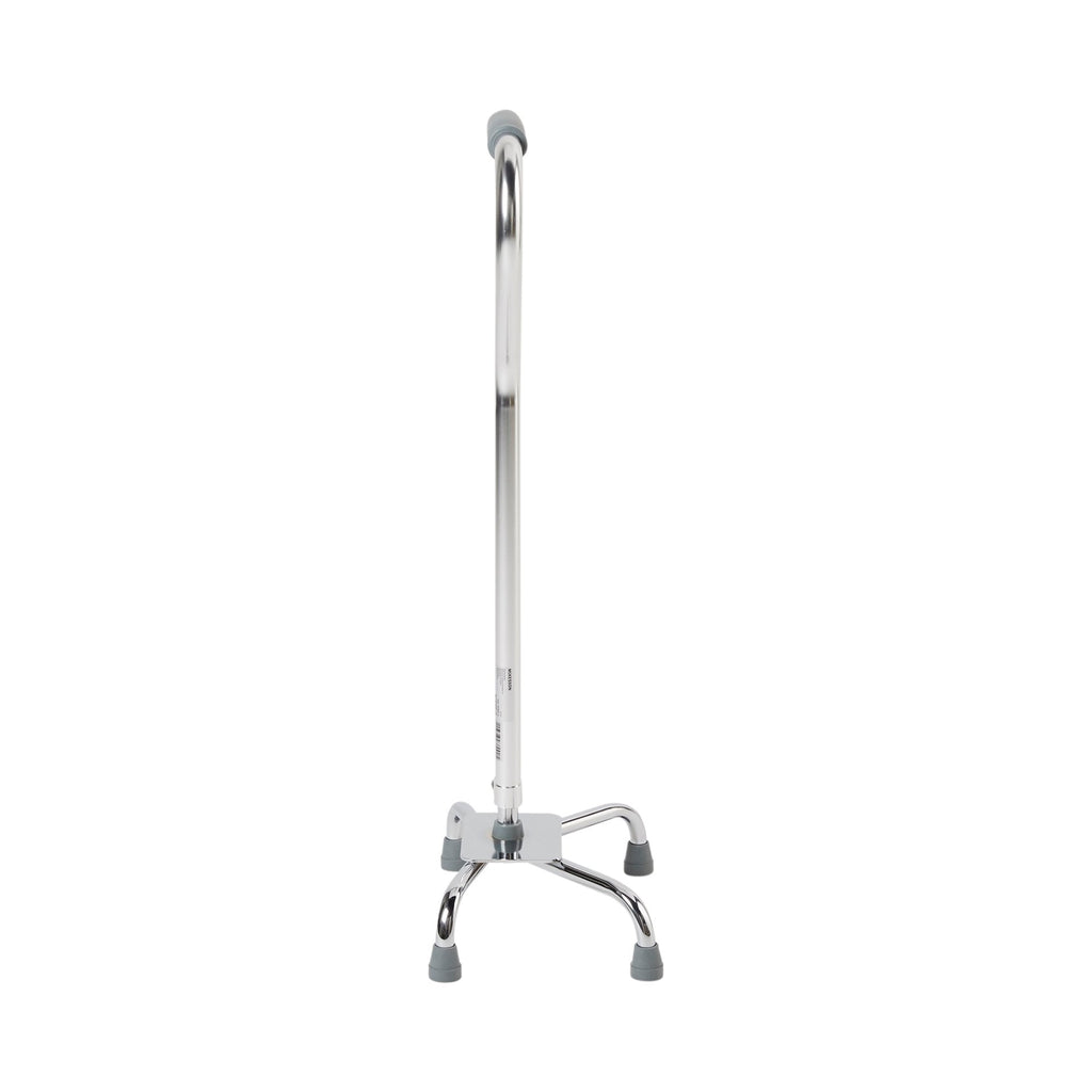 McKesson Steel Chrome Offset Quad Cane, 29 – 37½ Inch 146-10300-4