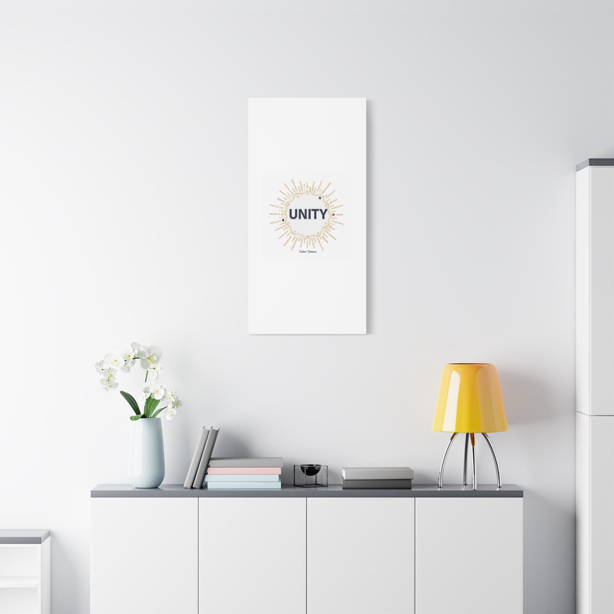 UNITY Canvas, Matte Stretched 1.25" | Dry January sober curious decor