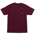 Santa Cruz x Stranger Things Hellfire Pit T-Shirt - Maroon