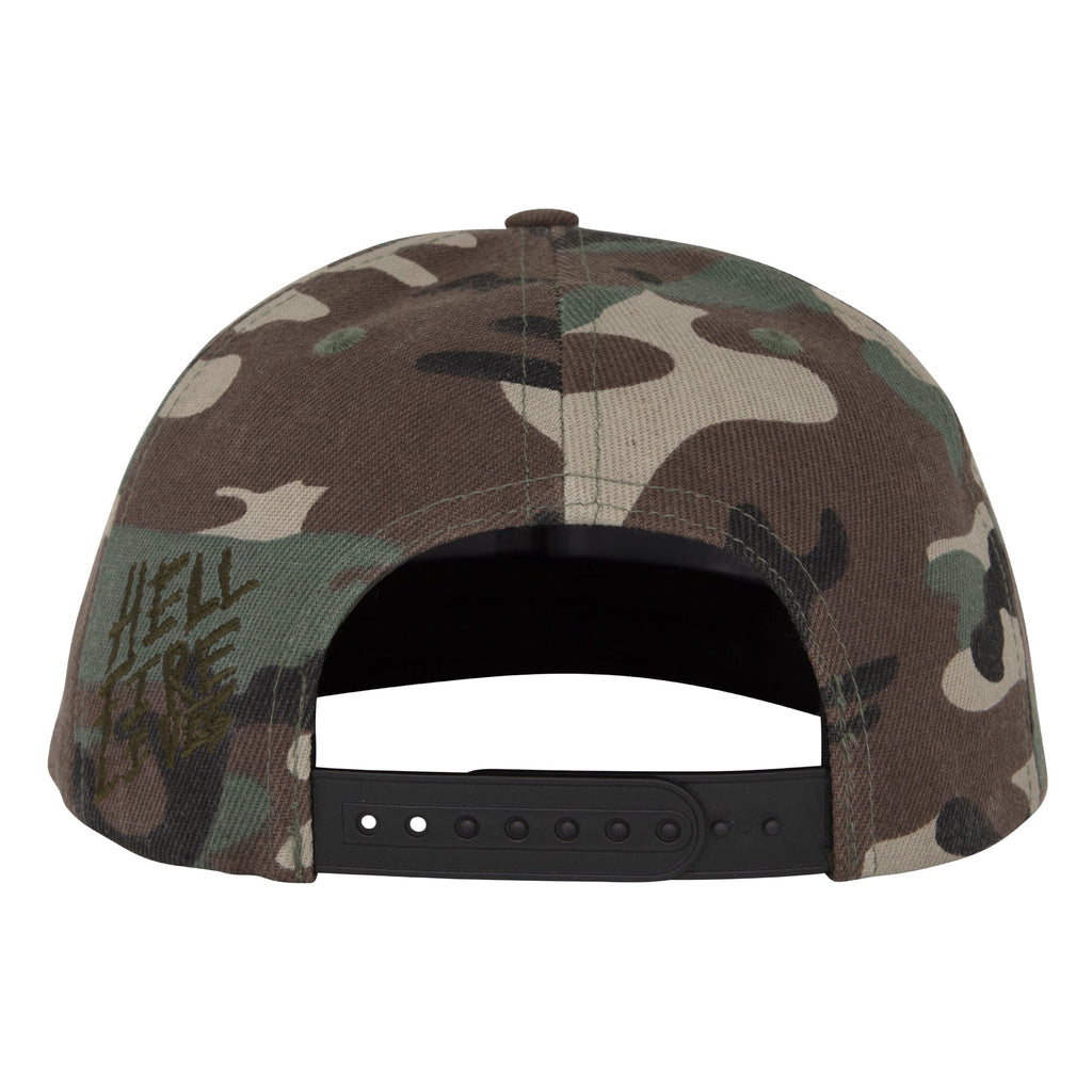 SANTA CRUZ x STRANGER THINGS HELLFIRE CLUB SNAPBACK HAT