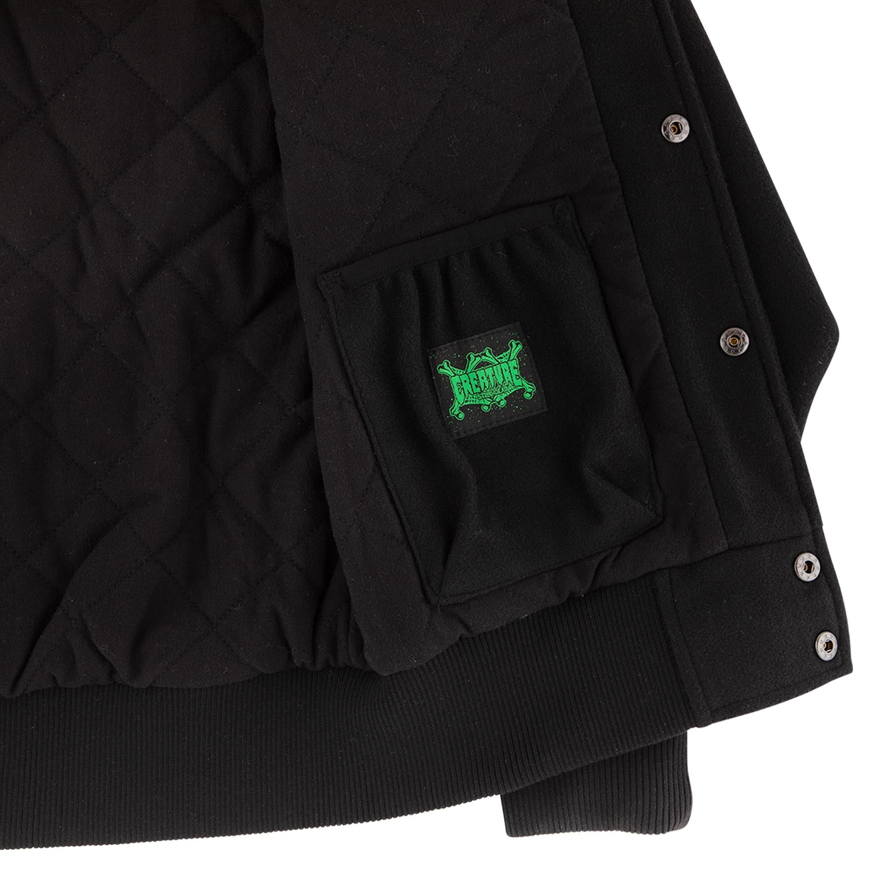 Creature Drop Out Varsity L/S Jacket