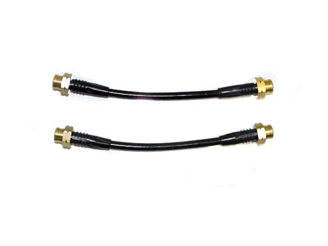 Agency Power Rear Steel Braided Brake Lines - 06-08 Audi A3