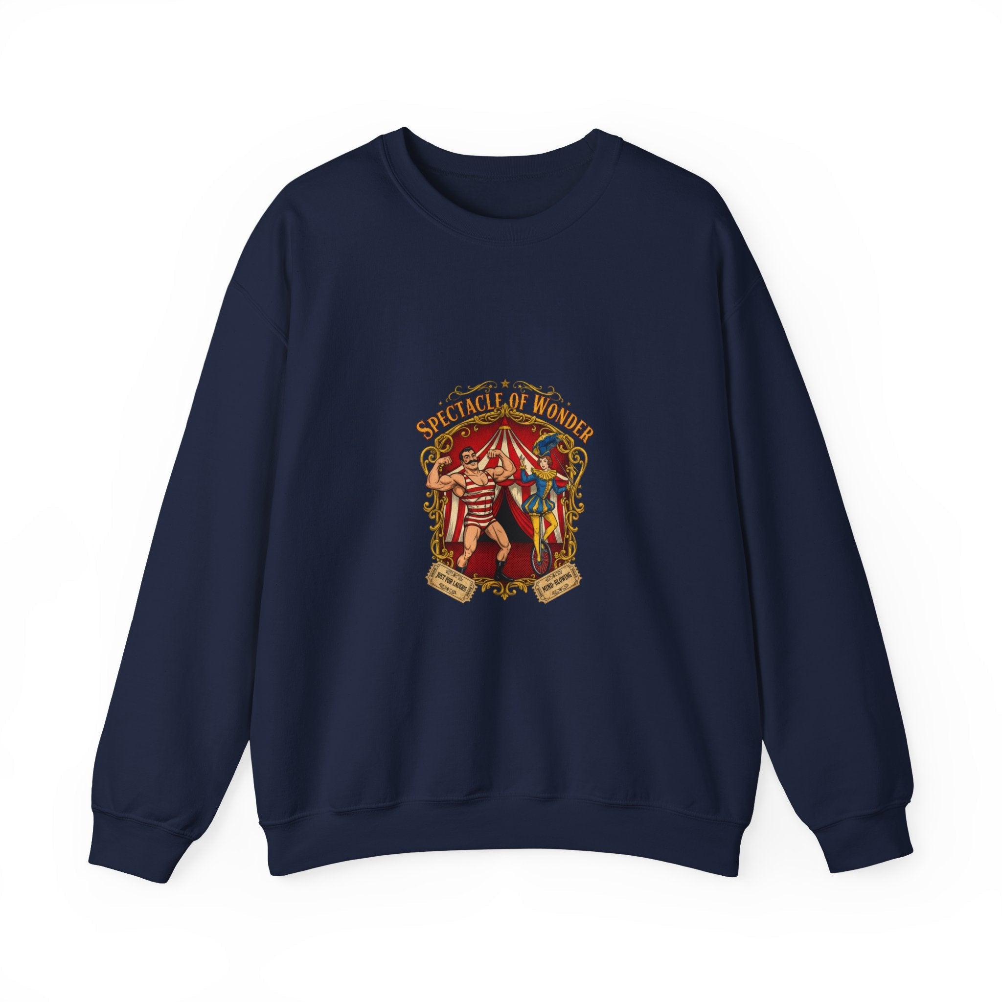 Vintage Circus Spectacle sweatshirt | camp circus aesthetic, carnival art print