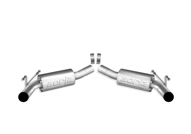 Borla 10-11 Chevy Camaro SS Coupe/Convertible 6.2L 8cyl SS S-Type Exhaust (REAR SECTION ONLY) 11801