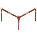 Breastcollar W/Braided Rawhide