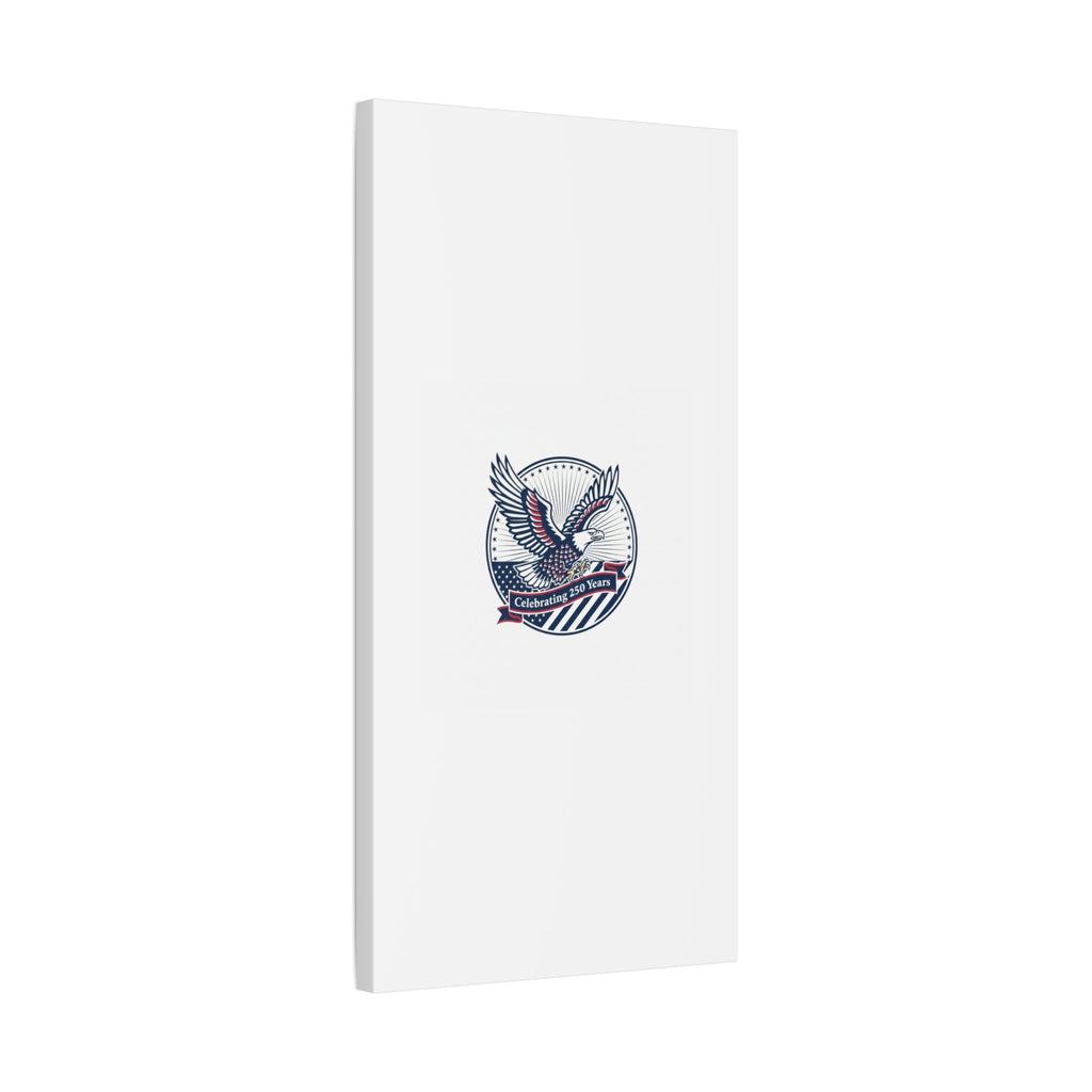 250th Anniversary Eagle Emblem Canvas | Semiquincentennial Americana