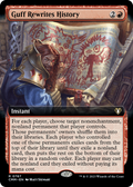 Guff Rewrites History (CMM-767) - Commander Masters: (Extended Art) Foil