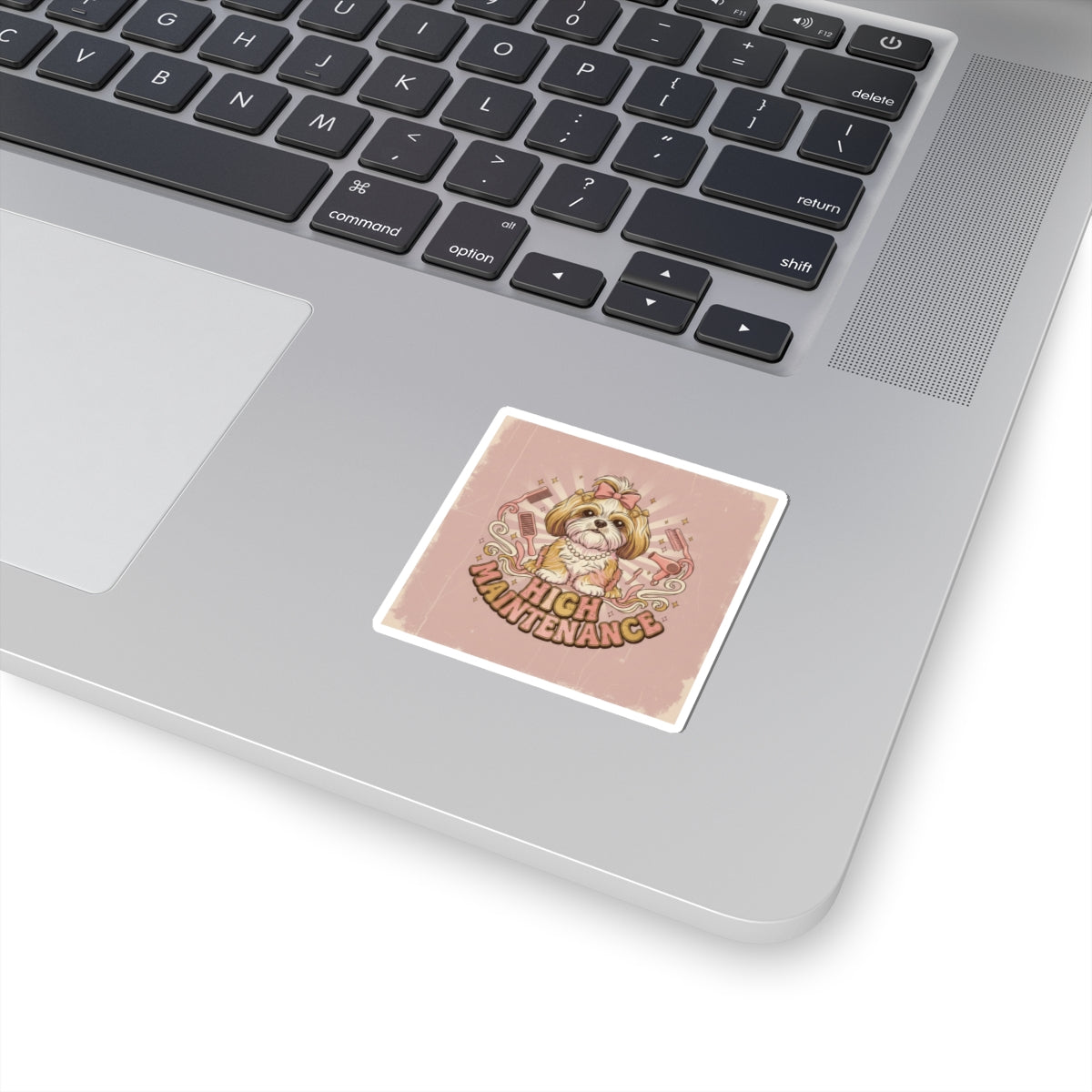 Spoiled Shih Tzu Funny Sticker — Cute Sarcastic Dog Decal