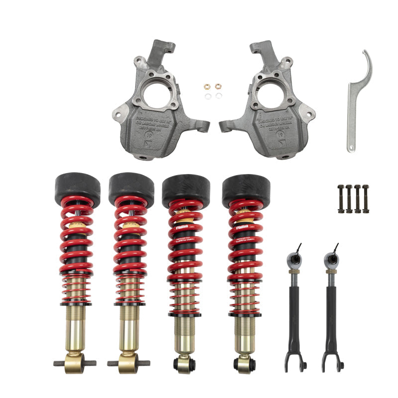 Belltech 21+ GM SUV SWB ONLY Front and Rear Height Adjustable Coilover Kit 1104SPC