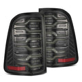 AlphaRex 19-21 Dodge Ram 1500 Luxx-Series LED Tail Lights Alpha-Black w/Activ Light/Seq Signal 640030 *Discontinued