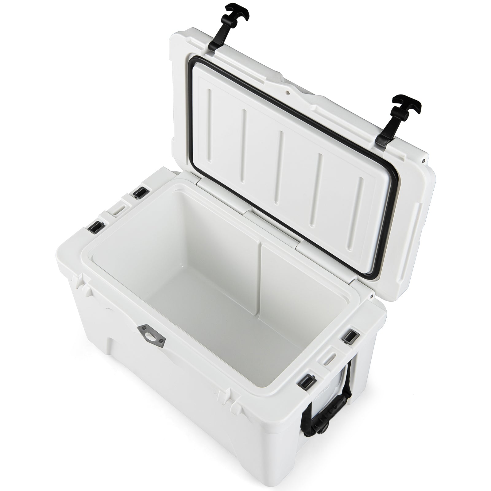 45 Quart Portable Hard Cooler Insulated Ice Chest Keeps Cool for up to 6 Days