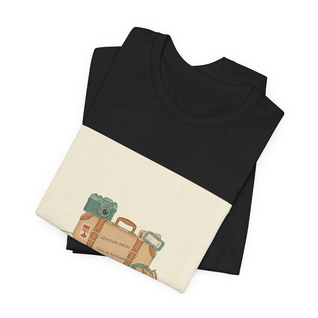 Vintage Travel Postcard tee | passport stamp, wanderlust design