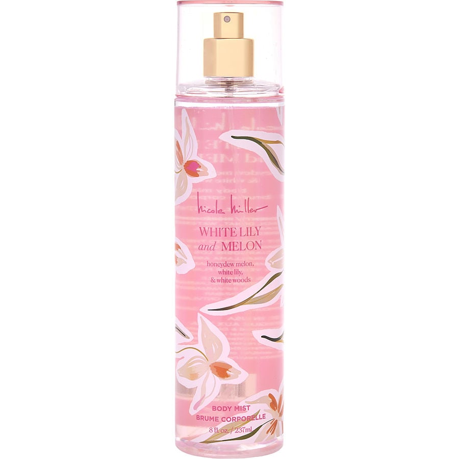 Nicole Miller White Lily Melon By Nicole Miller Body Mist Spray 8 Oz