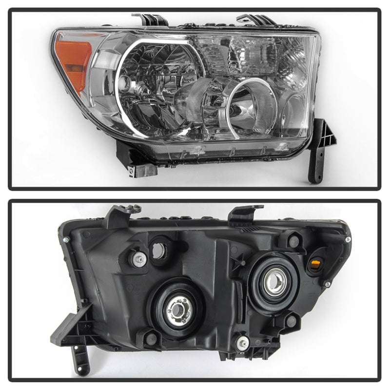 SPYDER xTune 07-13 Toyota Tundra (w/o Headlight Washer) Headlight - OEM Right (HD-JH-TTU07-OE-R) 9042270