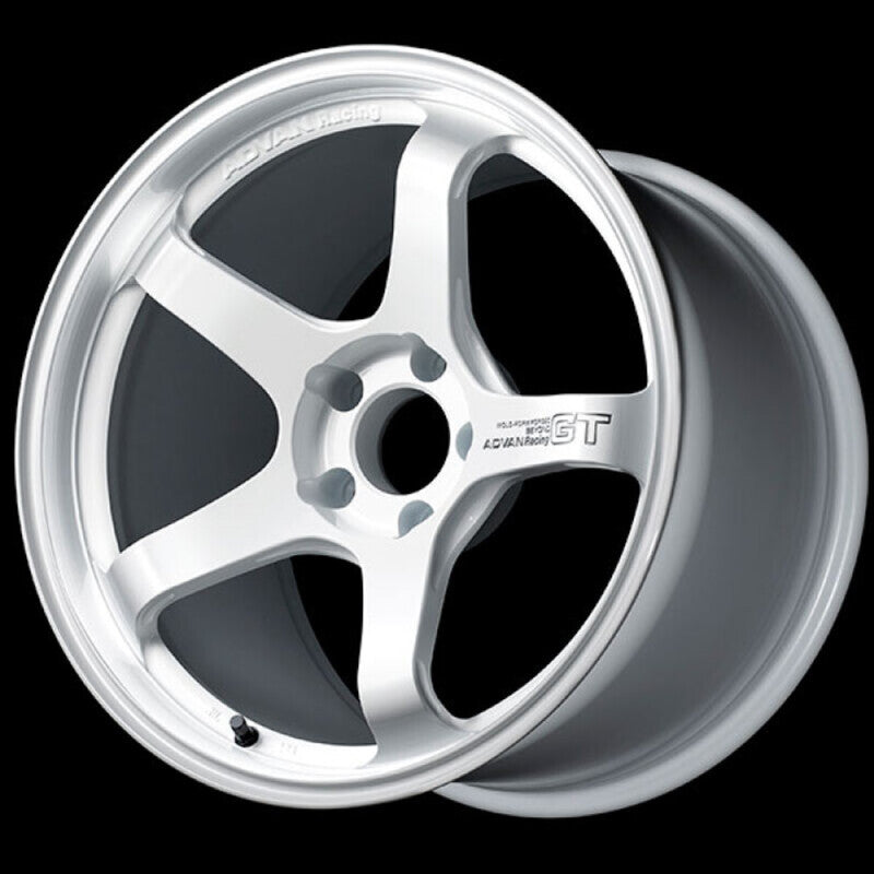 Advan GT Beyond 18x9.5 +45 5-100 Racing White Wheel YAQB8J45DW