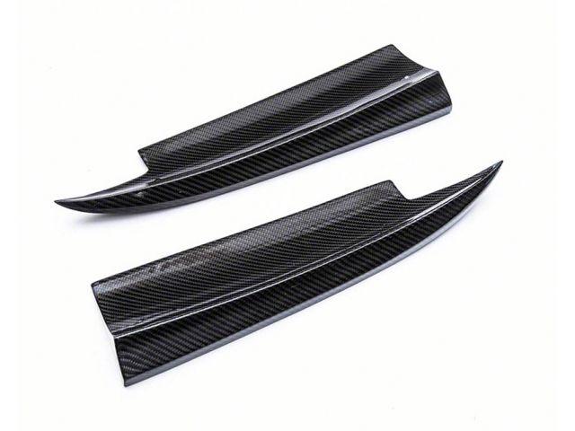 Agency Power Carbon Fiber Rear Bumper Finish Panels -14-15 Mercedes-Benz CLA250