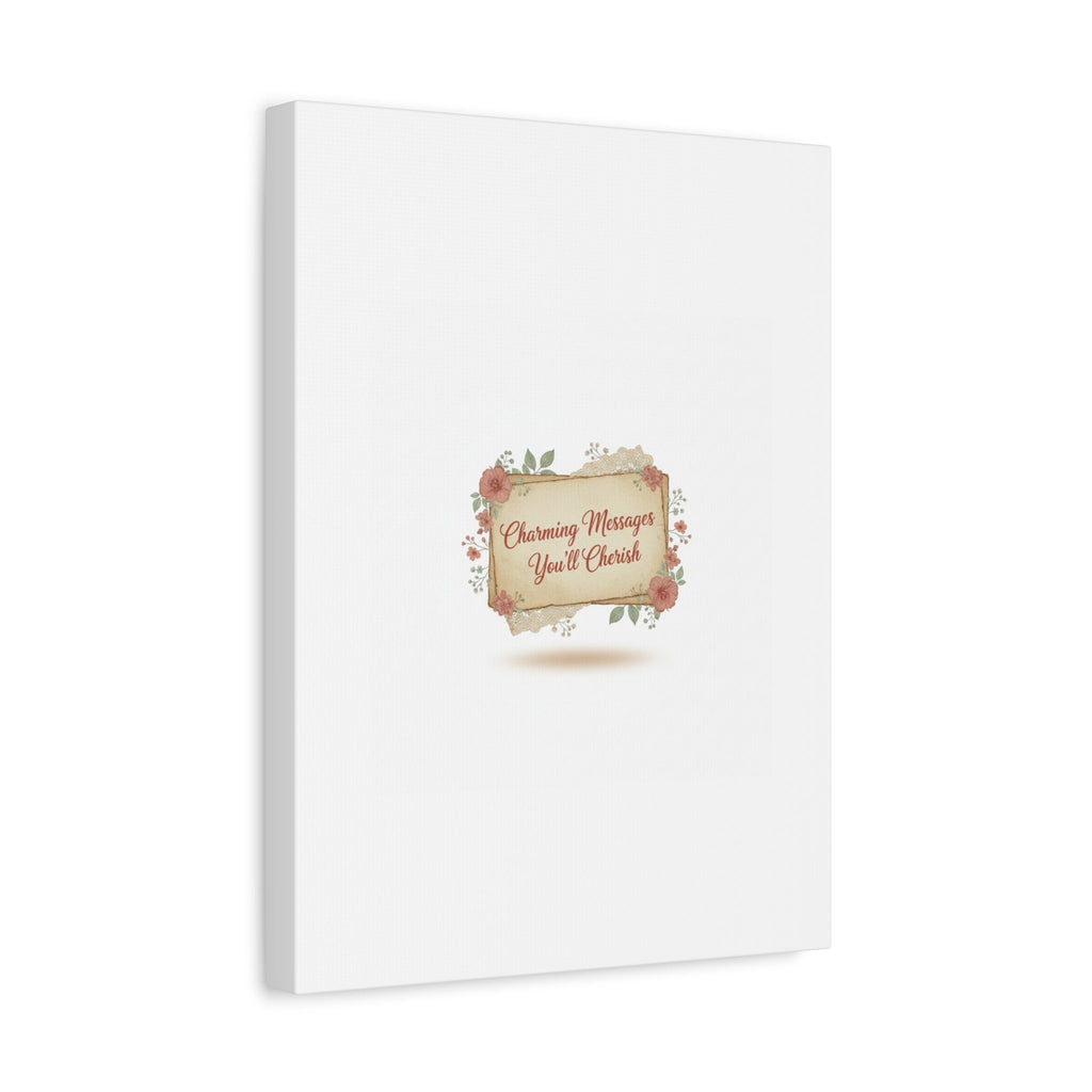 Love Letter Collage Canvas, Vintage Letter Art, Wax Seal Romance Print