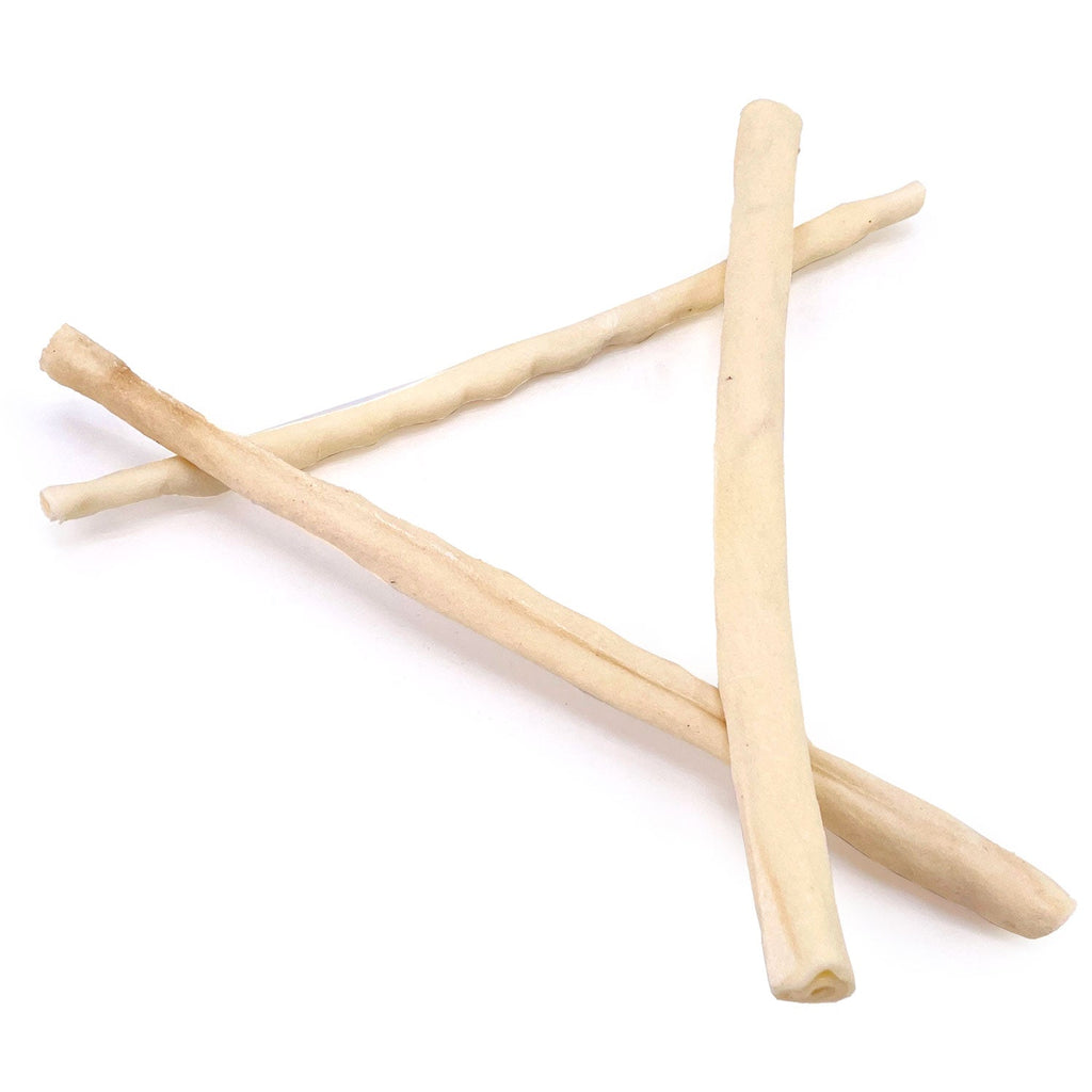 ValueBull USA Beef Rawhide Retriever Rolls for Dogs, Thin 10 Inch, 50 ct