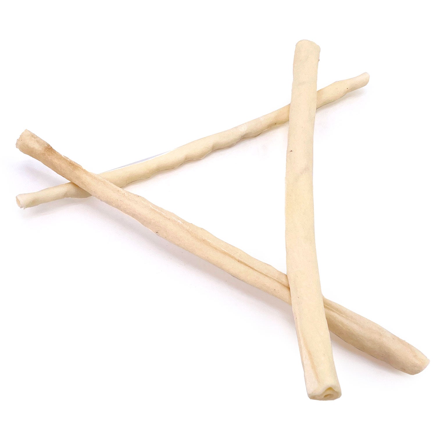 ValueBull USA Beef Rawhide Retriever Rolls for Dogs, Thin 10 Inch, 50 ct