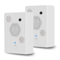2Pack 2026 Upgraded Rechargeable Ultrasonic Bat Repellent Indoor Outdoor Bird Mouse Dog Deterrent Device with 3 Ultrasonic Speakers for Attic Porch Ho