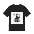 No Mercy Cowboy Skull Tee | Western-Gothic, desert noir design