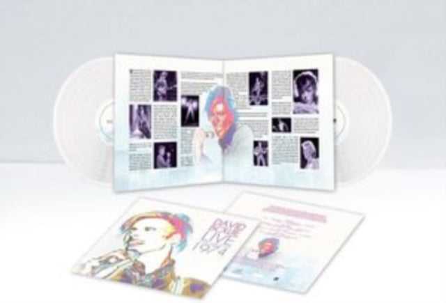 Earthling (2021 Remaster/2LP) & Heroes (2017 Remaster) & Live Los Angeles 1974 (White LP Vinyl/Limited) & Aladdin Sane (2013 Remaster) (Picture Disc)