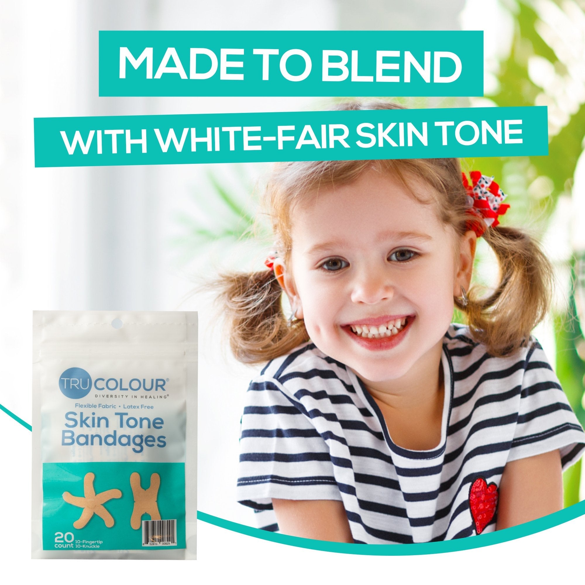 TruColour® Beige Adhesive Strip, Knuckle / Fingertip TCB-AKF