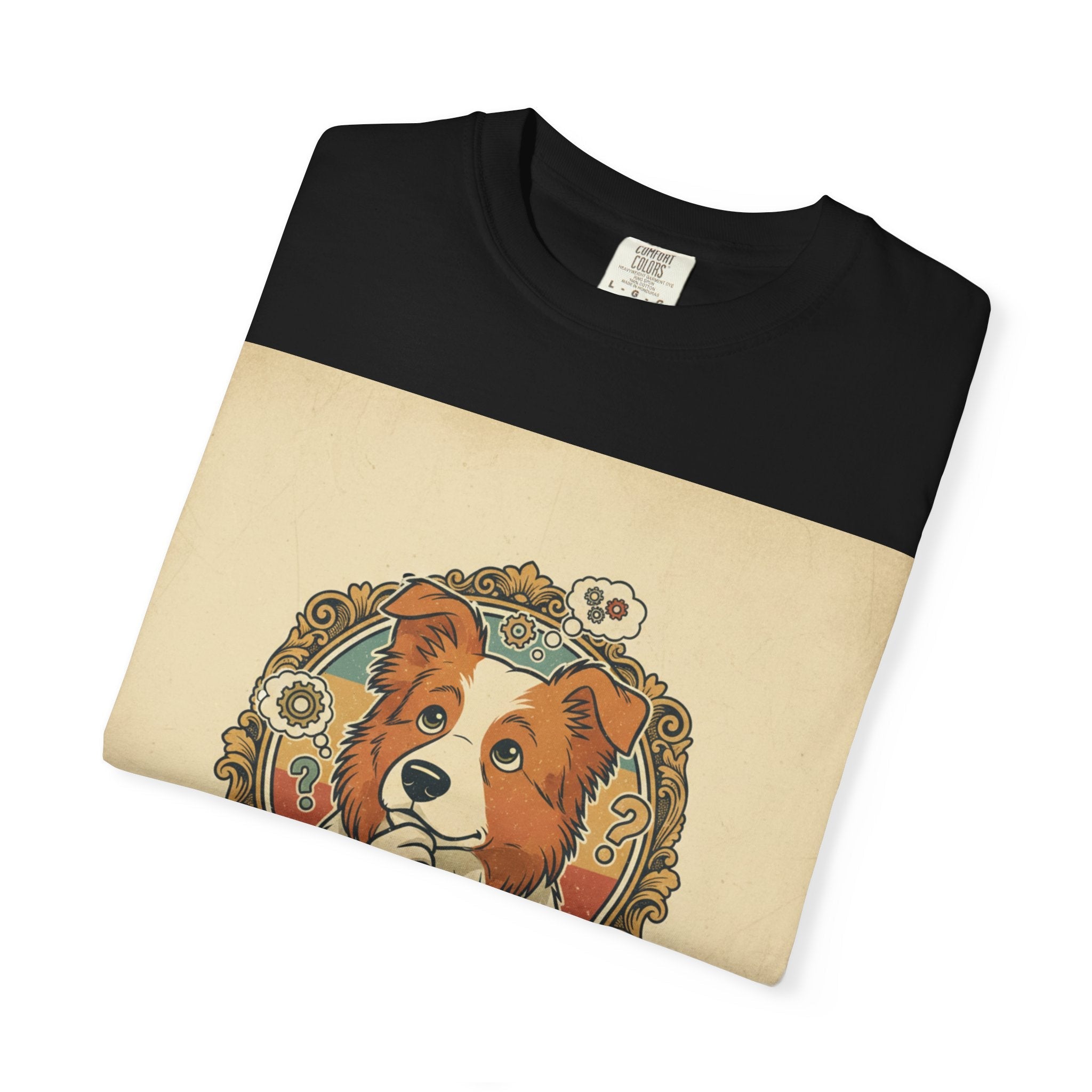 Overthinking Overrated Dog T-Shirt — Funny Dog Graphic Tee