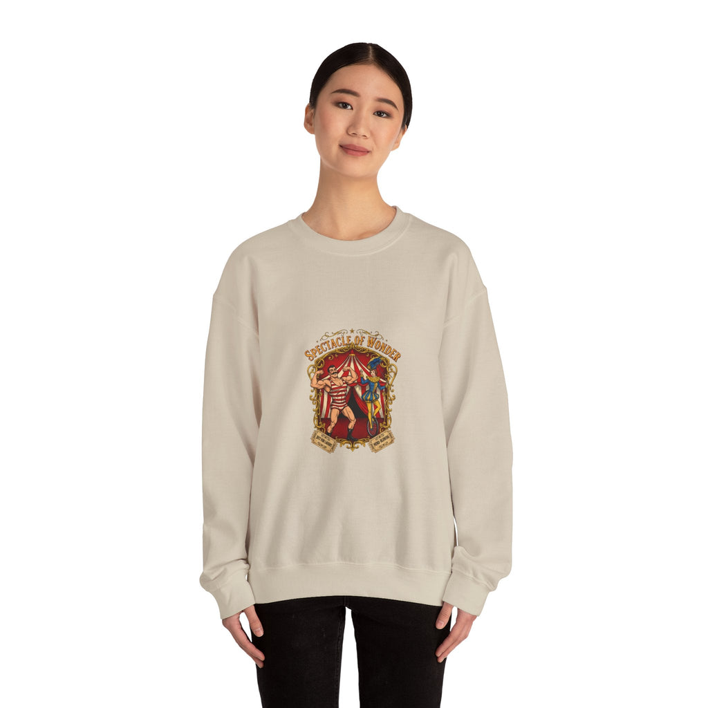 Vintage Circus Spectacle sweatshirt | camp circus aesthetic, carnival art print