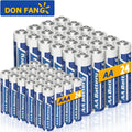 48 - Pack: AA + AAA Carbon Battery Combo – 1.5V, Non - Rechargeable - PhishStones Products