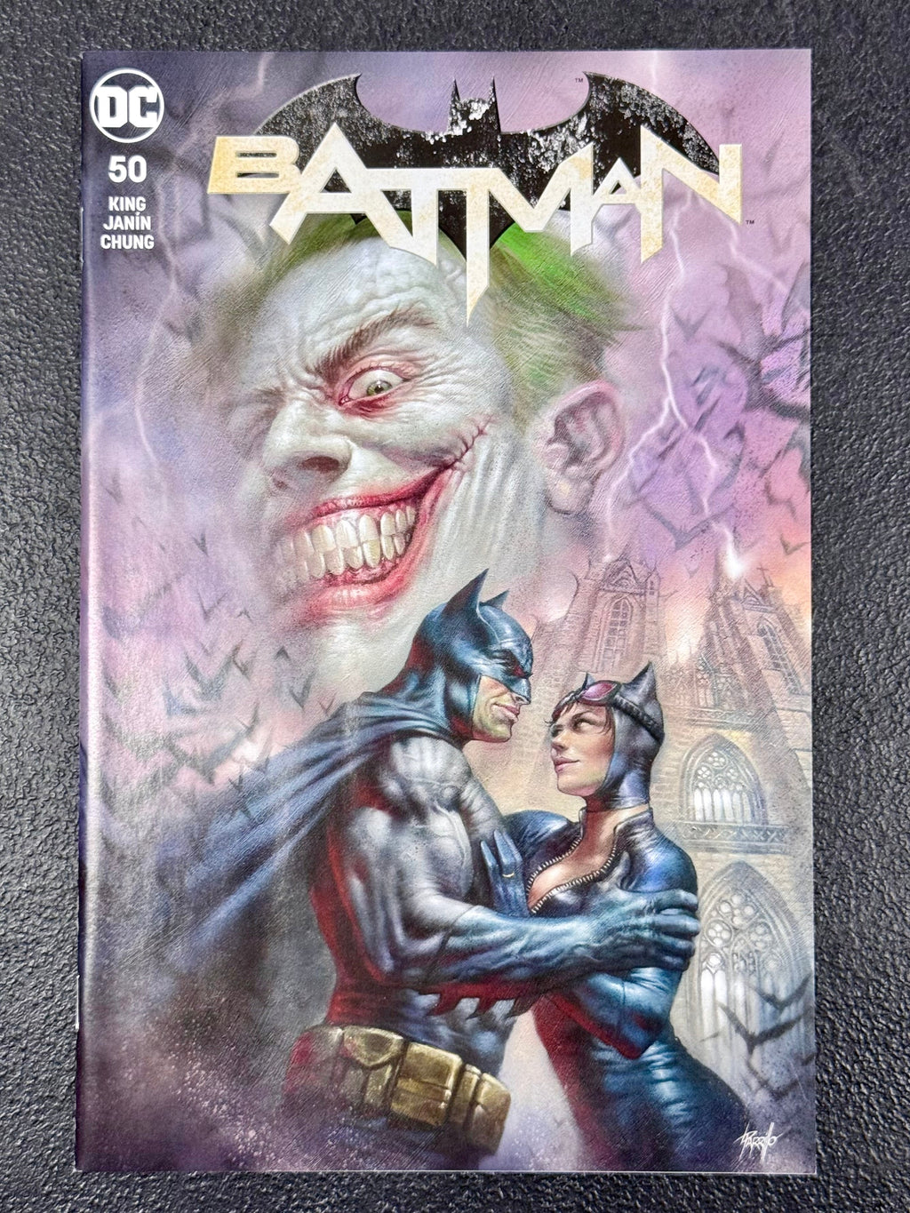 Batman #50 Scorpion Comics Lucio Parrillo Cover A Variant DC 2018 Wedding