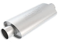 Borla XR-1 Racing Sportsman 4in Inlet/Outlet Center/Center Oval Muffler-4.5in Diameter x 12in Length 40947