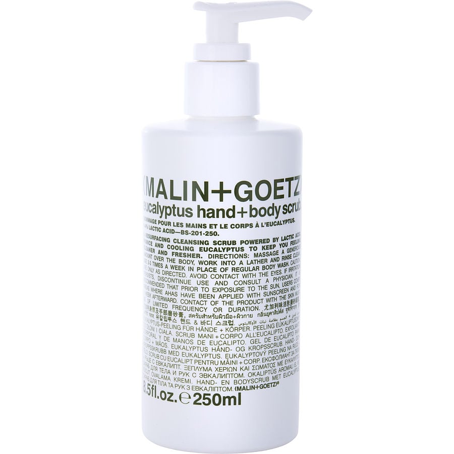 Eucalyptus Hand & Body Scrub --250ml/8.5oz