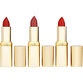 L'oreal Shades Of Reds Lipsticks Trio: Maison Marais 125 + Red Passion 297 + Cristal Cerise 34  --3x3.6g/0.13oz By L'oreal