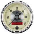 AutoMeter Gauge Speedo 3-3/8in. 120MPH Elec. Program W/Lcd Odo Prestige Antq. Ivory 2087