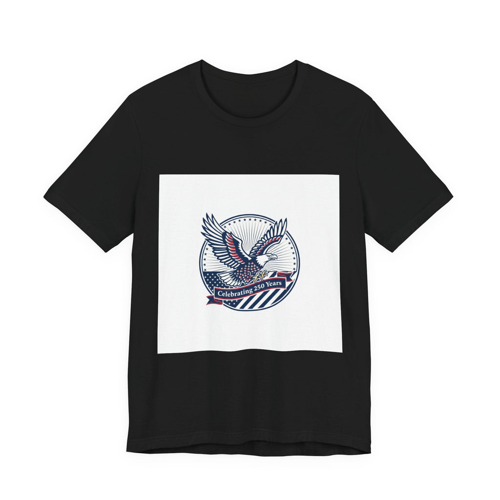 Semiquincentennial Eagle Badge Tee | 250th Anniversary 1776–2026 USA