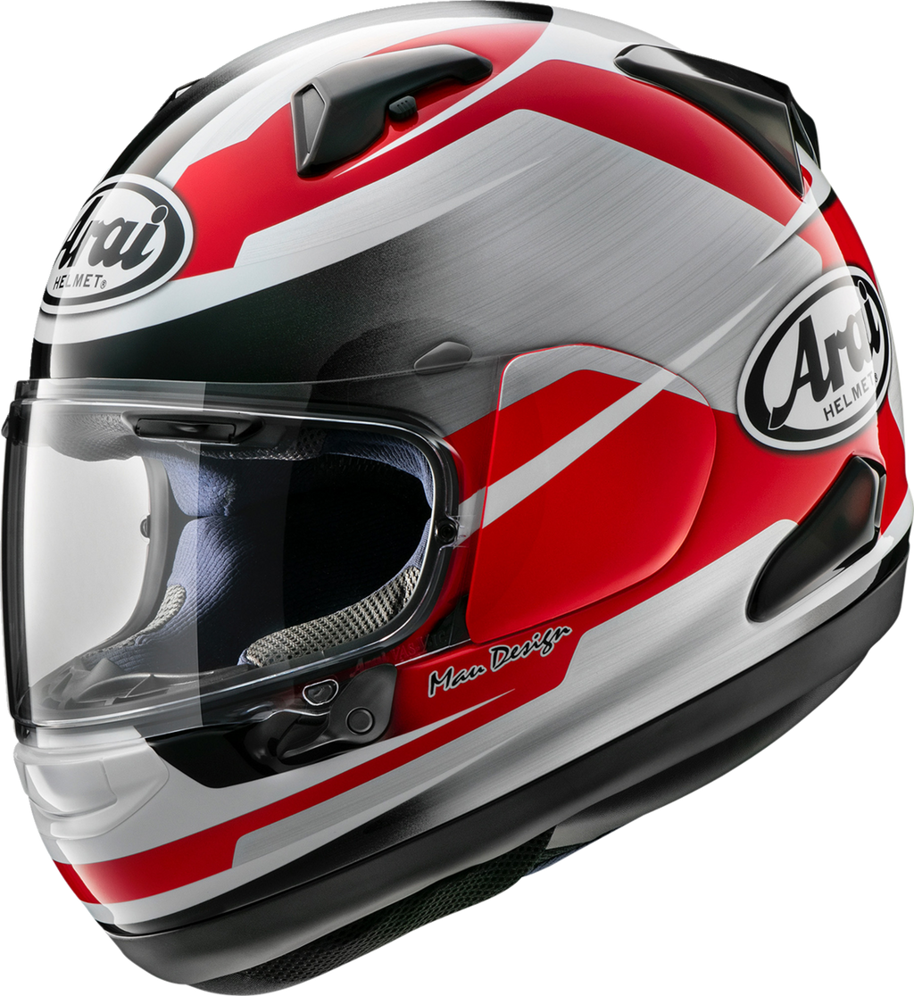 ARAI HELMETS, ARAI HELMETS Quantum-X Steel Helmet - Red, Extra Large - Part 0101-18120